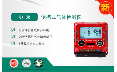 日本理研GX-3R袖珍气体检测仪有毒有害气探测器